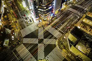 Tokyo Intersection Prints: Sukiyabashi intersection of image