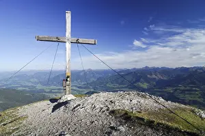 Summit Cross Austria Prints: Summit cross, Stoderzinken, Styria, Austria