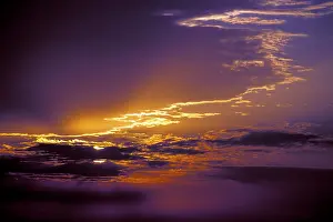 Sunset Cloud Formations Prints: Sunset