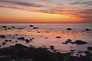 Baltic Sea Evening Light Prints: Sunset on the Baltic coast