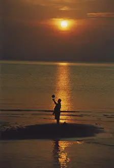Colorful Sunset Prints: Sunset beach