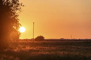 European Peninsula Landscape Prints: Sunset on the Marken Peninsula