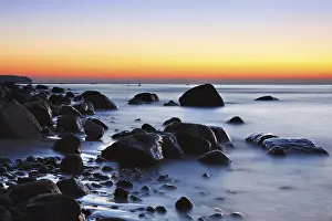 Baltic Sea Coastline Prints: Sunset on Poel