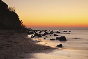 Baltic Sea Coastline Prints: Sunset on Poel