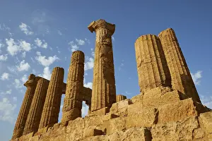 Agrigento Sicily Italy Prints: Super wide angle shot, columns