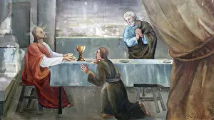 Sacred Scripture Art Prints: Supper at Emmaus