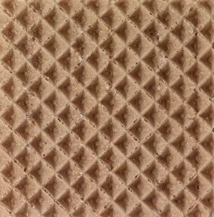 German Pastry Prints: Surface of a baked waffle, waffle structure