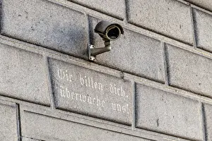 Data Protection Austria Prints: Surveillance camera on a building