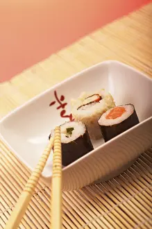 Japanese Cuisine Prints: Sushi
