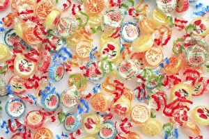 Fruit Dessert Prints: Sweets, Colourful fruit sweets
