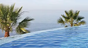 Blue Water Surface Prints: Swimming pool