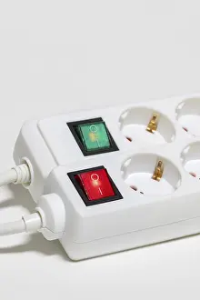Power Industry Equipment Prints: Switchable socket strips, plugs