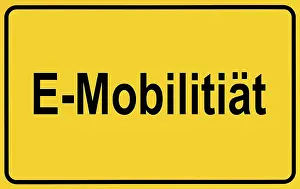 Symbolic Climate Crisis Image Prints: Symbol image Combating climate change through e-mobility