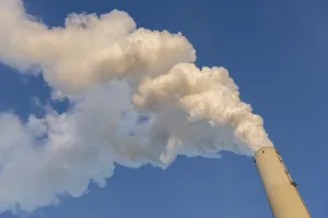 Prints of Symbolic image energy transition, fossil fuels, smoking chimney, industrial plant, chimney, flue, smoke, coal, Mannheim, Baden-Wurttemberg, Germany Symbolic image energy transition, fossil fuels Mannheim Prints: Industrial Plant Print, Mannheim, Germany