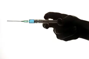 Medical Care Prevention Prints: Syringe