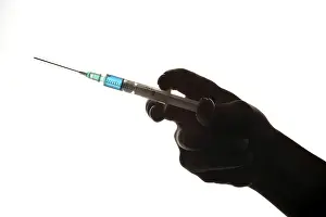 Vaccination Process Prints: Syringe
