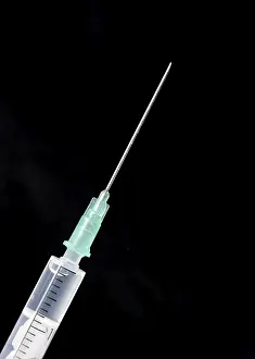 Hypodermic Syringe Image Prints: Syringe