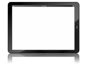 Tablet Pc Prints: Tablet PC isolated