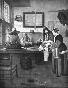 Tailor Workshop Prints: Tailor, Workshop in a Tailor's Shop