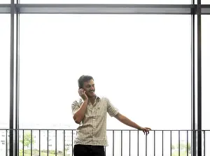 Man On The Phone Prints: Talking on the phone