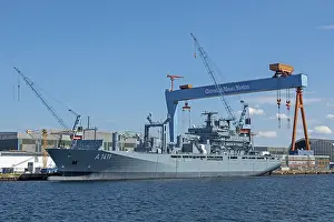 Central Europe Military Affairs Prints: Task force supply ship class 702
