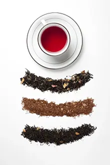 Red Tea Cup Prints: Tea