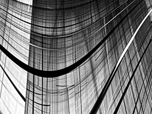 Abstract Technology Background Prints: Technology or science background - abstract computer-generated image