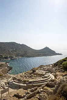 Aegean Sea Landmark Prints: Temple of Aphrodite at Knidos, Datca