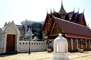 Deserted Temples In Thailand Prints: Temples in Bangkok