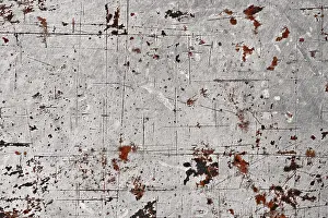 Empty Full Format Image Prints: Texture, aluminium