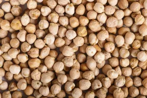 Texture of Chickpeas Print - Top View