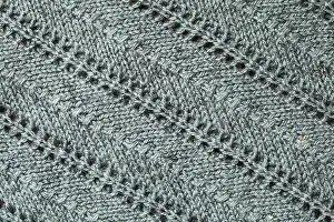 Close Up Texture Prints: Texture of knitting close up as a background