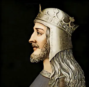 Southern Europe History Prints: Theodoric the Great, Flavius Theodericus Rex
