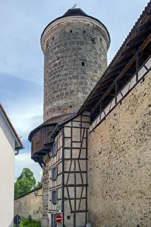 Deserted German Tower Prints: Thieves Tower, Upper Town Wall
