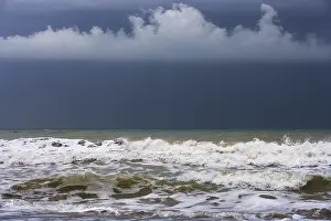 Stormy Atmosphere Nature Prints: Thunderclouds over the sea