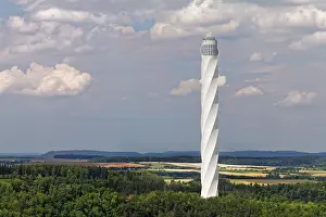 Thyssenkrupp Test Tower Prints: Thyssenkrupp test tower for elevators with visitor platform