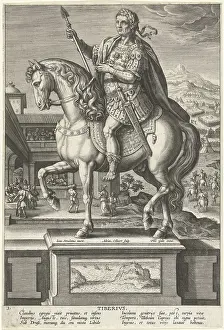 Roman Empire History Prints: Tiberius Julius Caesar Augustus