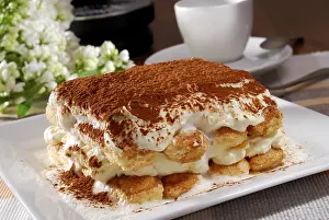 Italian Dessert Prints: Tiramisu