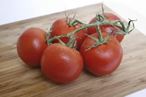 Raw Food Photography Prints: Tomatoes on the vine
