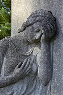 Abandoned Cemetery Prints: Tomb