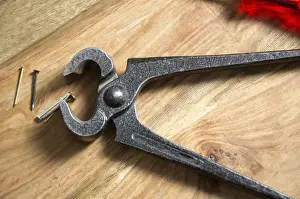 DIY Tools Prints: Tools on wood