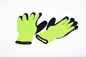 Handicraft Protective Gear Prints: Tools, work gloves with anti-slip surface