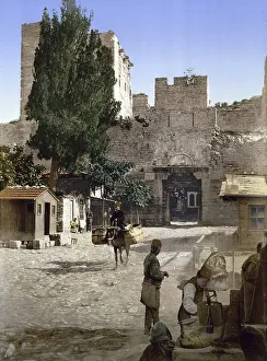 Istanbul Turkey Prints: Topkapi Palace, Constantinople