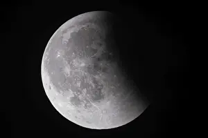 Lunar Eclipse Photography Prints: After a total lunar eclipse