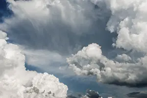 Cloudy Mood In Europe Prints: Towering clouds, thunderclouds, Germany