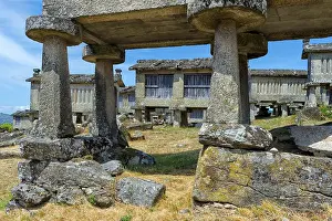 European Tradition Photography Prints: Traditional Espigueiros, Granary