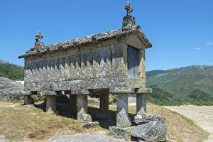 Peneda Geres National Park Images Prints: Traditional Espigueiros, Granary