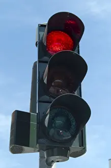 Red Traffic Light Prints: Traffic light, red