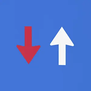 Directional Arrow Sign Prints: A traffic priority roadsign