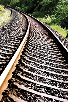 Railway Track Photography Prints: Train tracks
